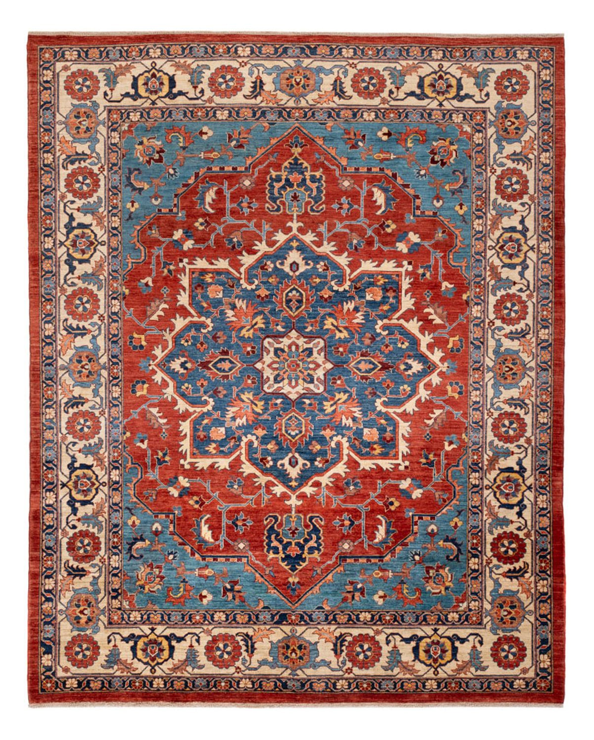 Alfombra Ziegler - Usak - 313 x 254 cm - rojo