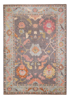 Alfombra Ziegler - Usak - 352 x 242 cm - azul oscuro