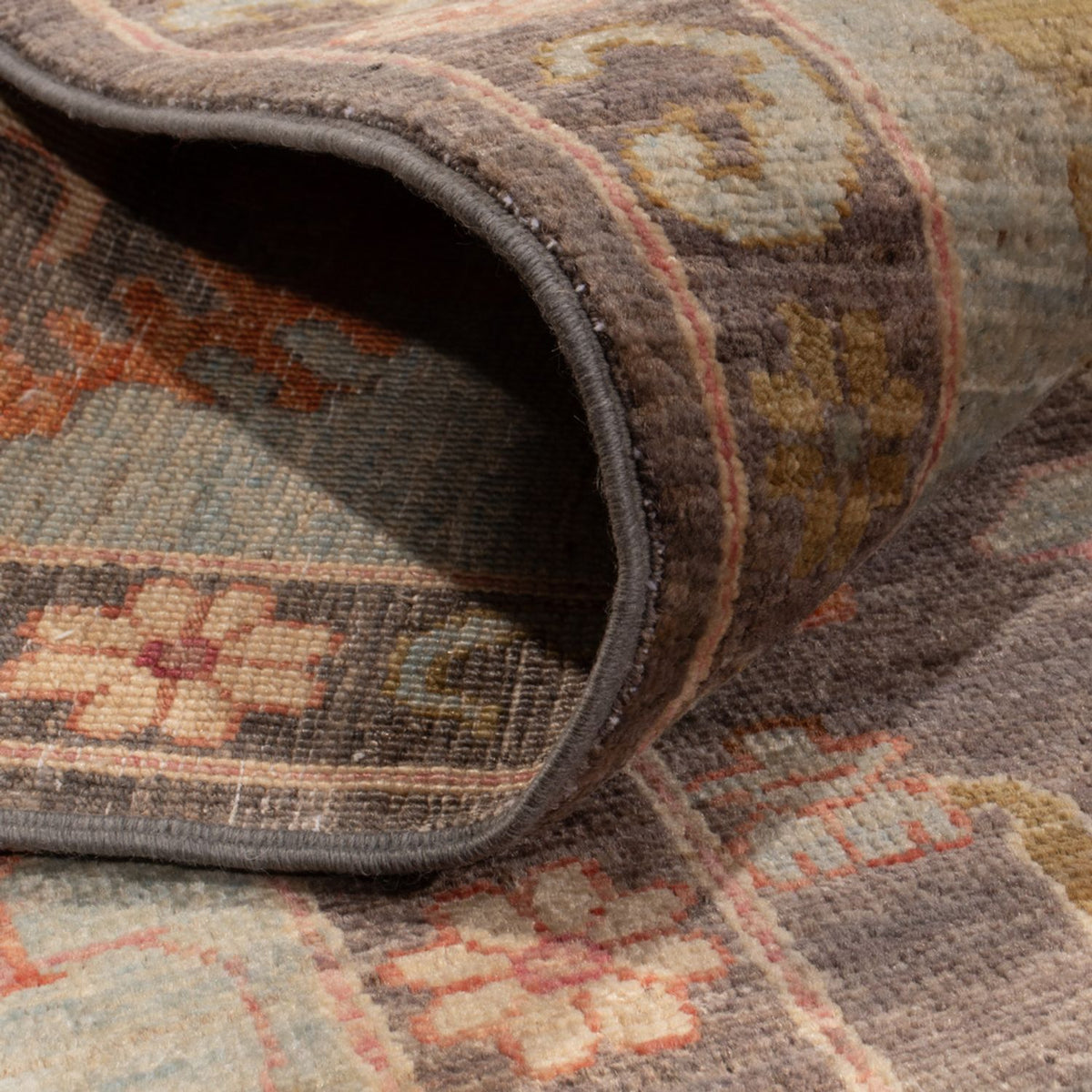 Alfombra Ziegler - Usak - 352 x 242 cm - azul oscuro