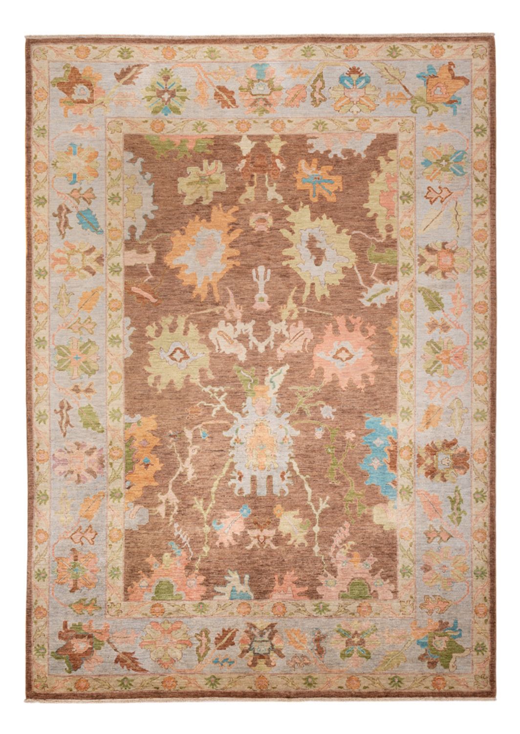 Alfombra Ziegler - Usak - 343 x 243 cm - beige oscuro