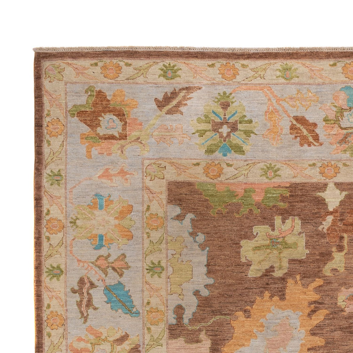 Alfombra Ziegler - Usak - 343 x 243 cm - beige oscuro