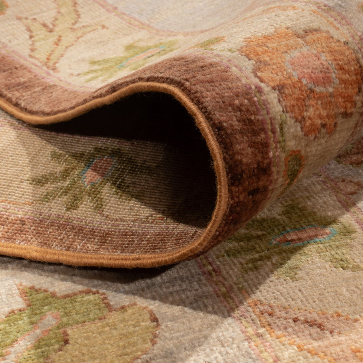 Alfombra Ziegler - Usak - 343 x 243 cm - beige oscuro