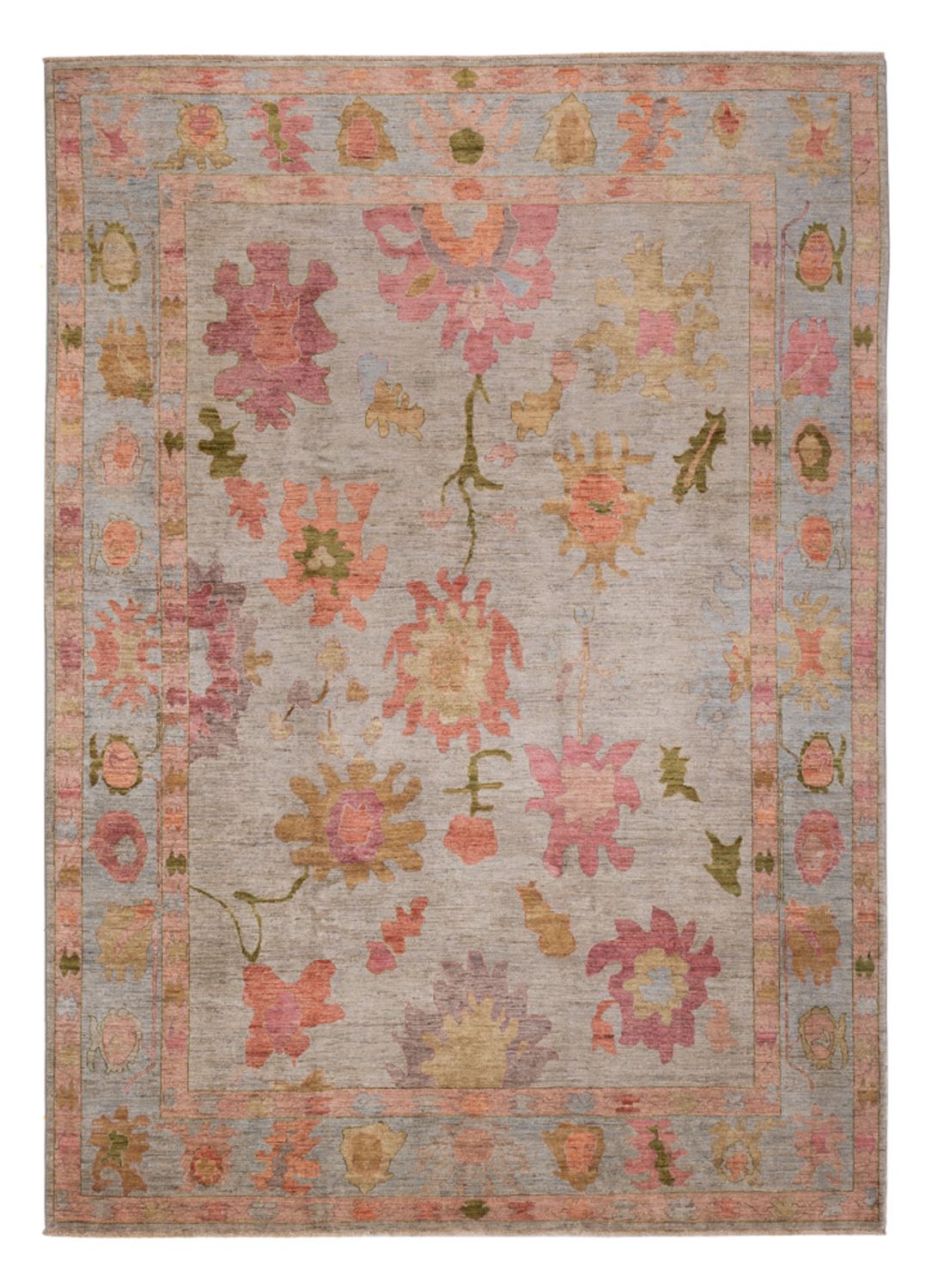 Alfombra Ziegler - Usak - 335 x 244 cm - beige oscuro