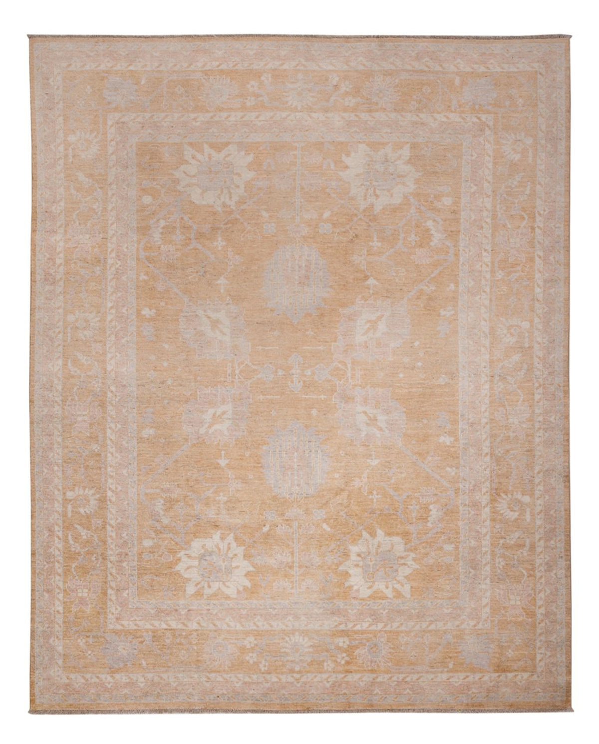Alfombra Ziegler - Usak - 306 x 246 cm - beige oscuro