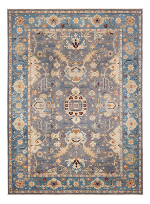 Alfombra Ziegler - Usak - 341 x 251 cm - azul oscuro