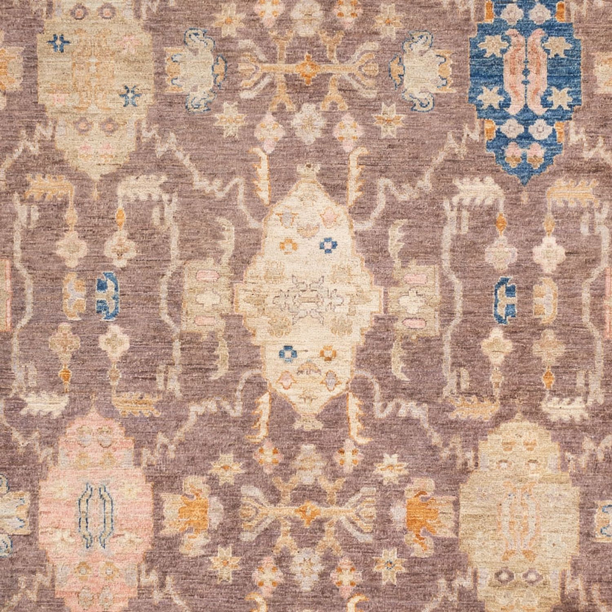 Alfombra Ziegler - Usak - 353 x 244 cm - beige oscuro