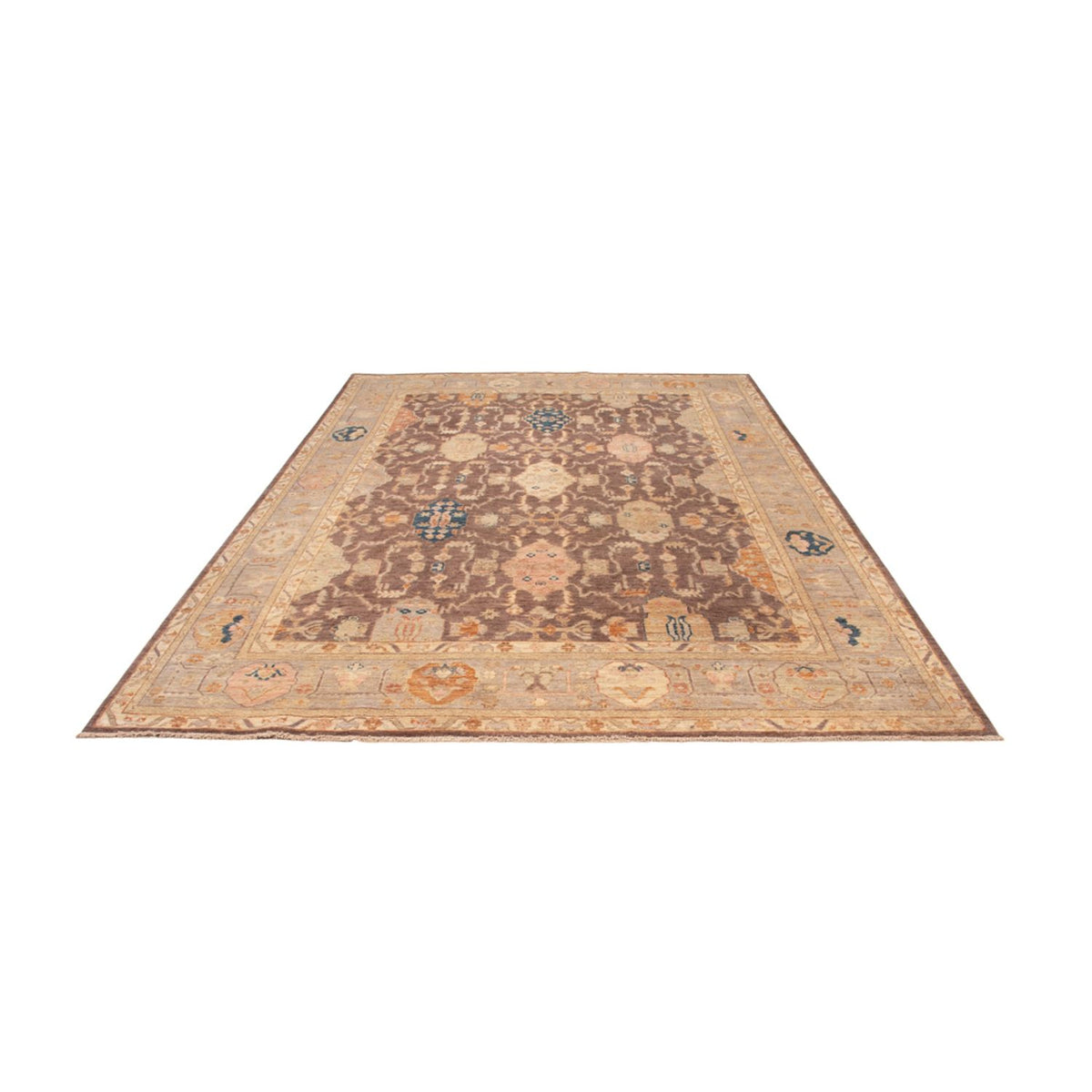 Alfombra Ziegler - Usak - 353 x 244 cm - beige oscuro