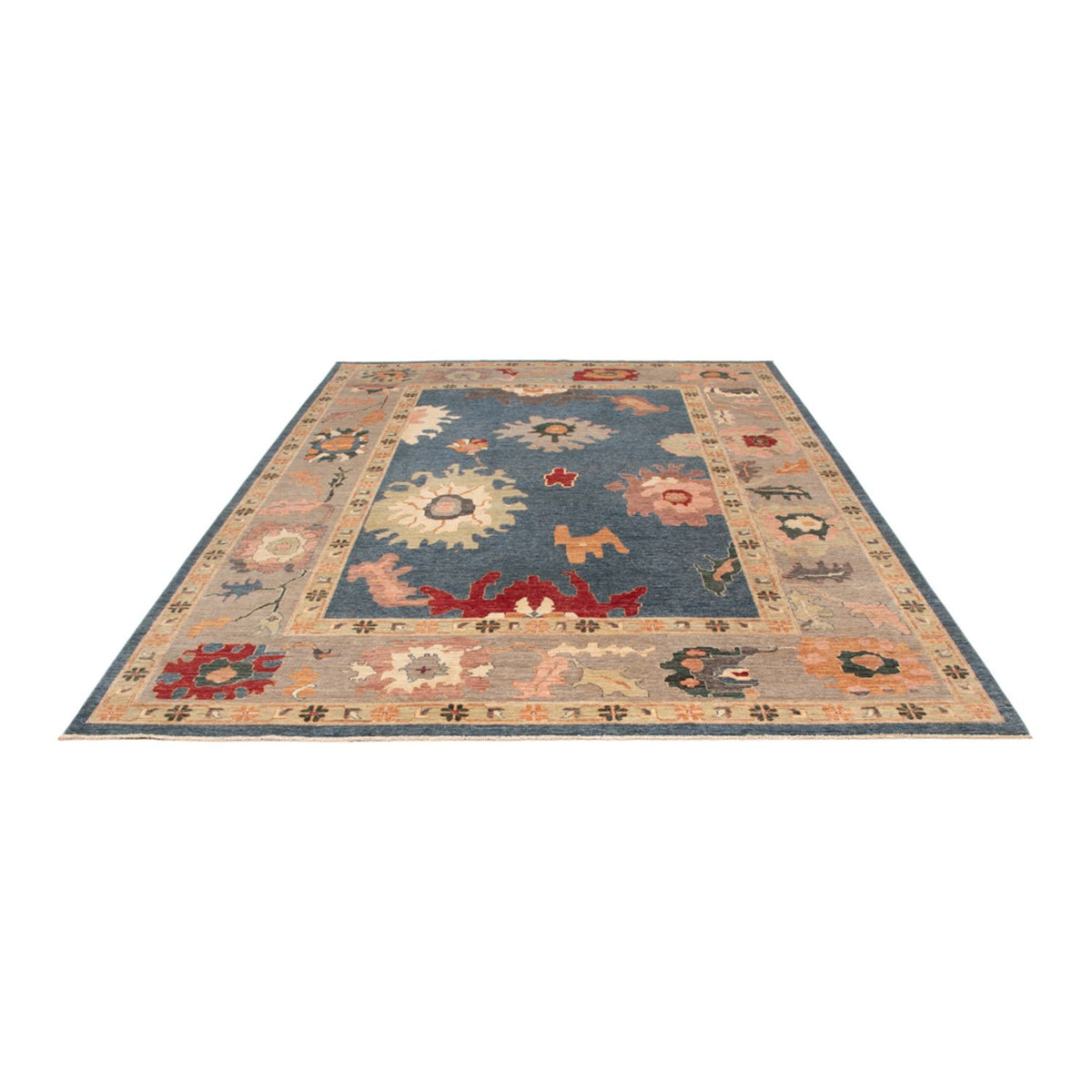 Alfombra Ziegler - Usak - 334 x 252 cm - azul