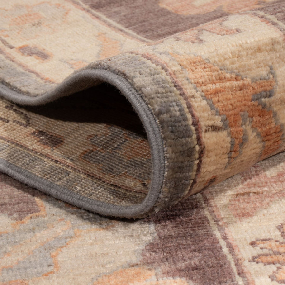 Alfombra Ziegler - Usak - 338 x 247 cm - azul claro