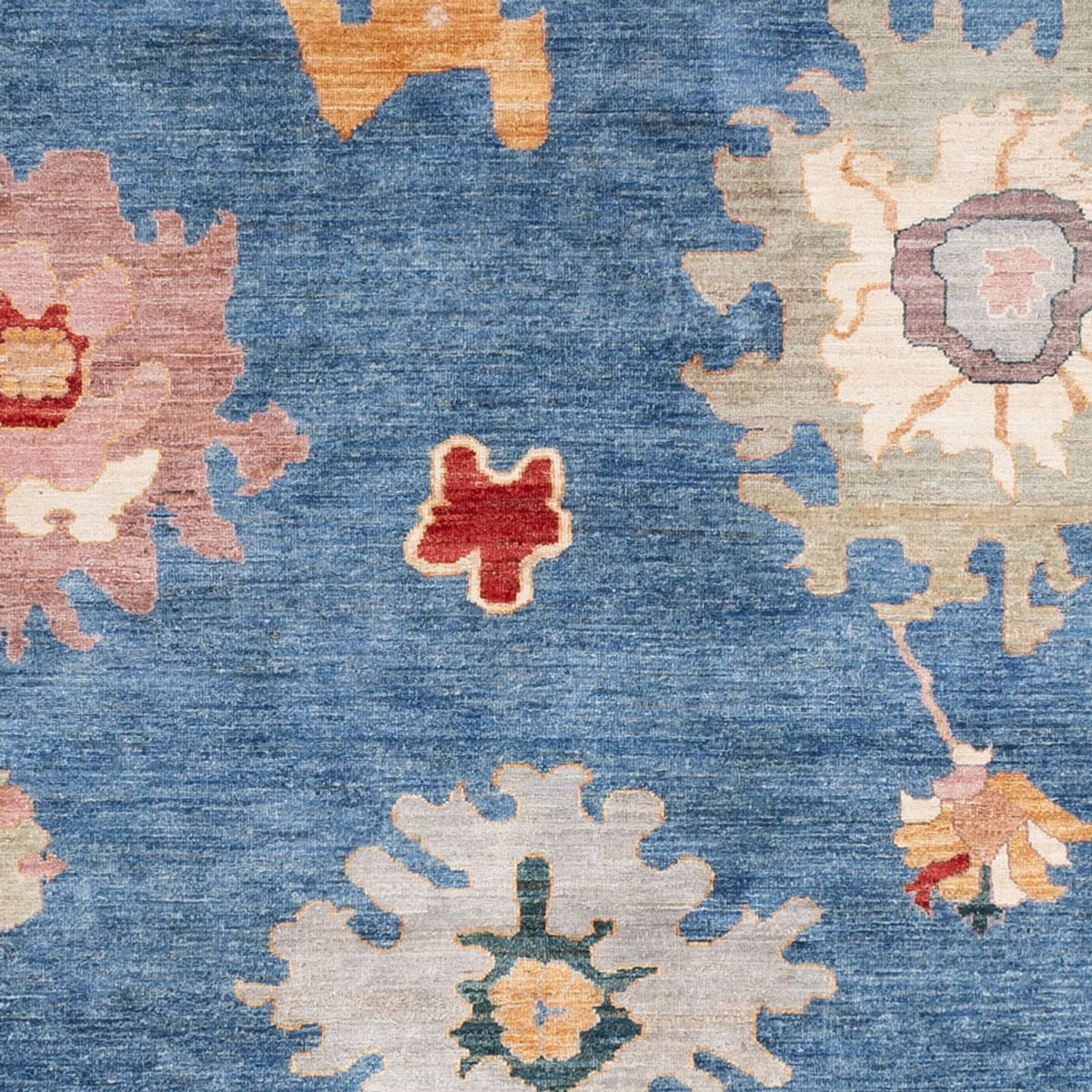 Alfombra Ziegler - Usak - 289 x 244 cm - azul