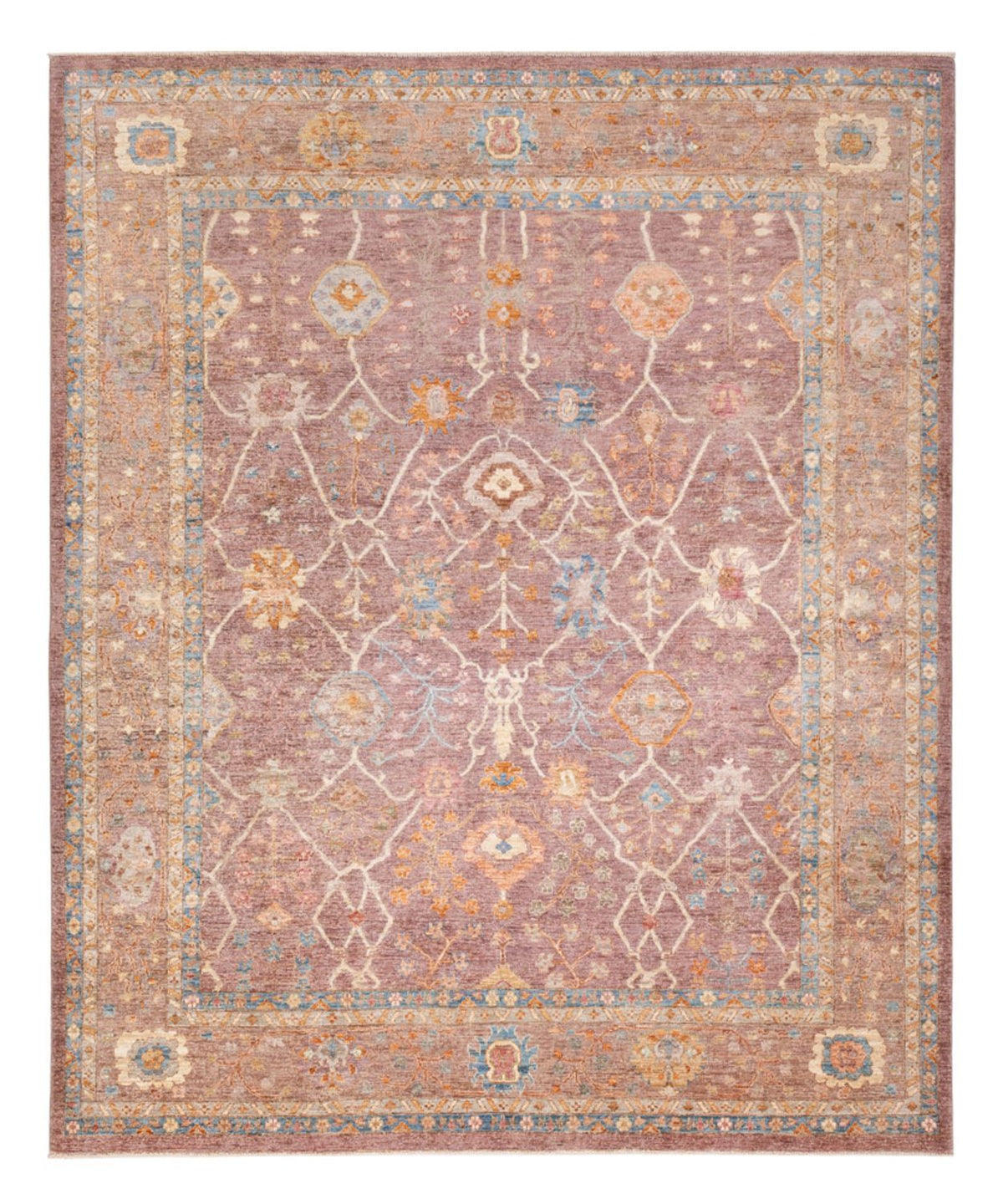 Alfombra Ziegler - Usak - 297 x 248 cm - púrpura