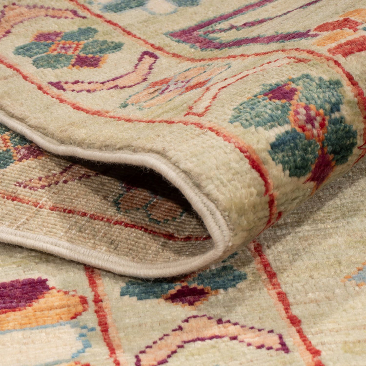 Alfombra Ziegler - Usak - 336 x 244 cm - verde claro