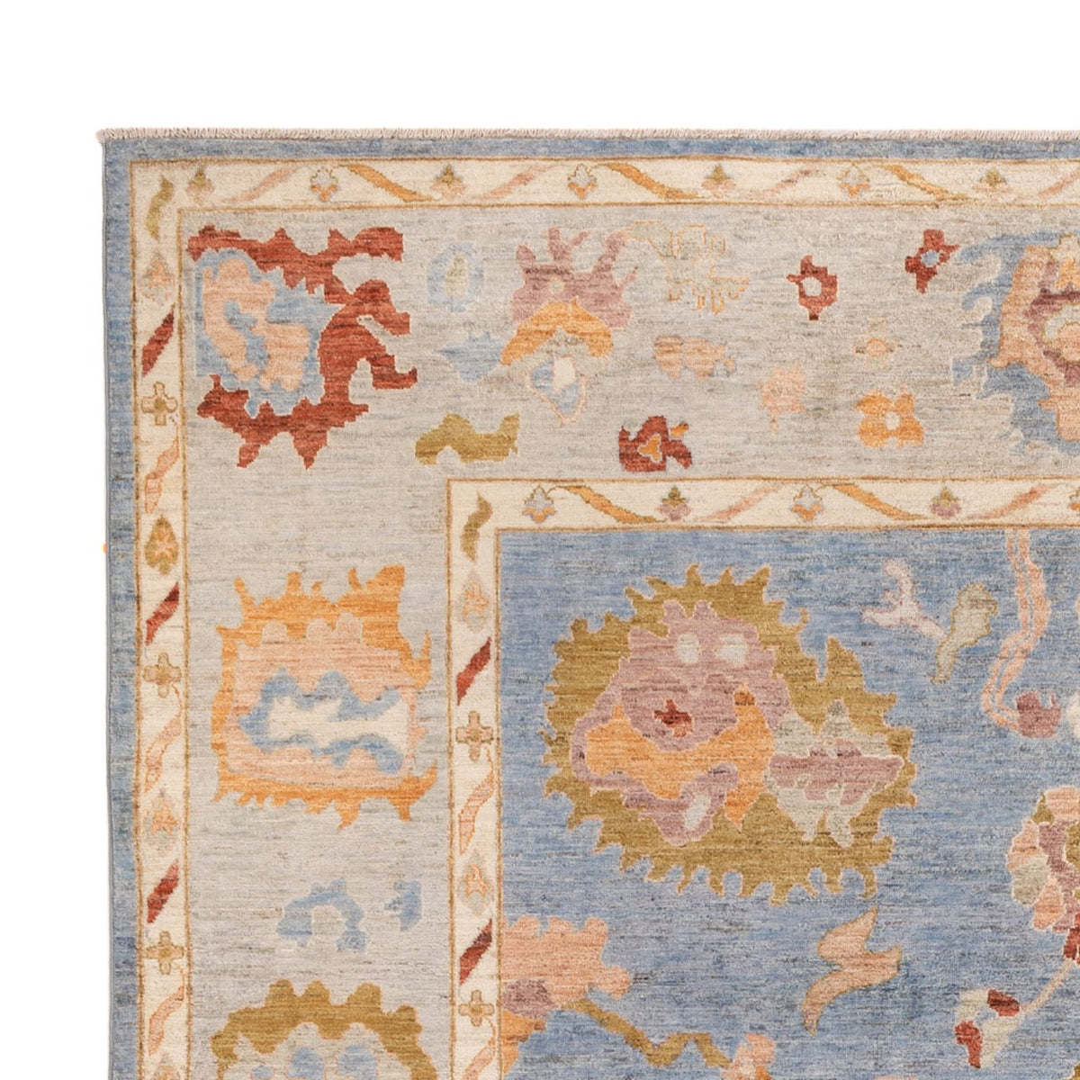 Alfombra Ziegler - Usak - 332 x 242 cm - azul