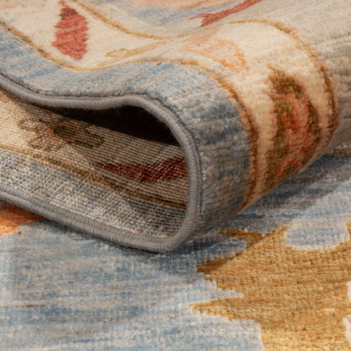 Alfombra Ziegler - Usak - 332 x 242 cm - azul