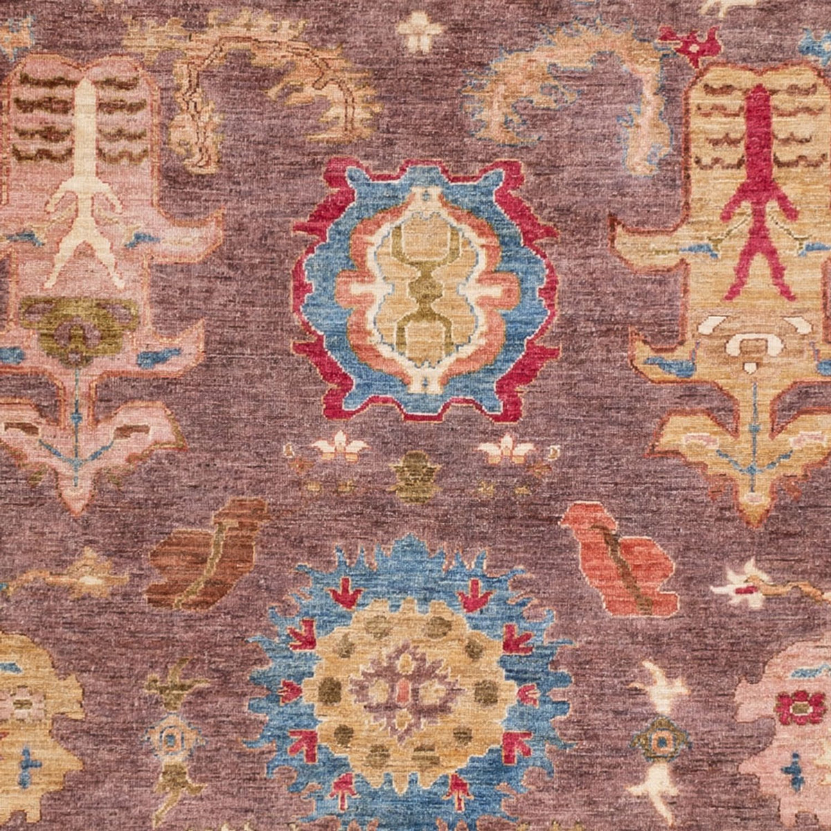 Alfombra Ziegler - Usak - 288 x 253 cm - beige oscuro