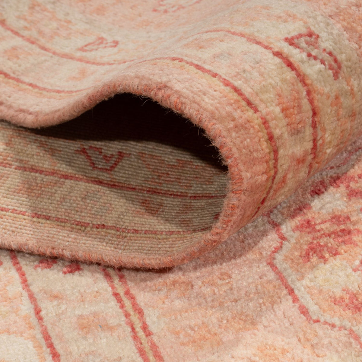 Alfombra Ziegler - Ariana cuadrado  - 207 x 198 cm - rojo claro