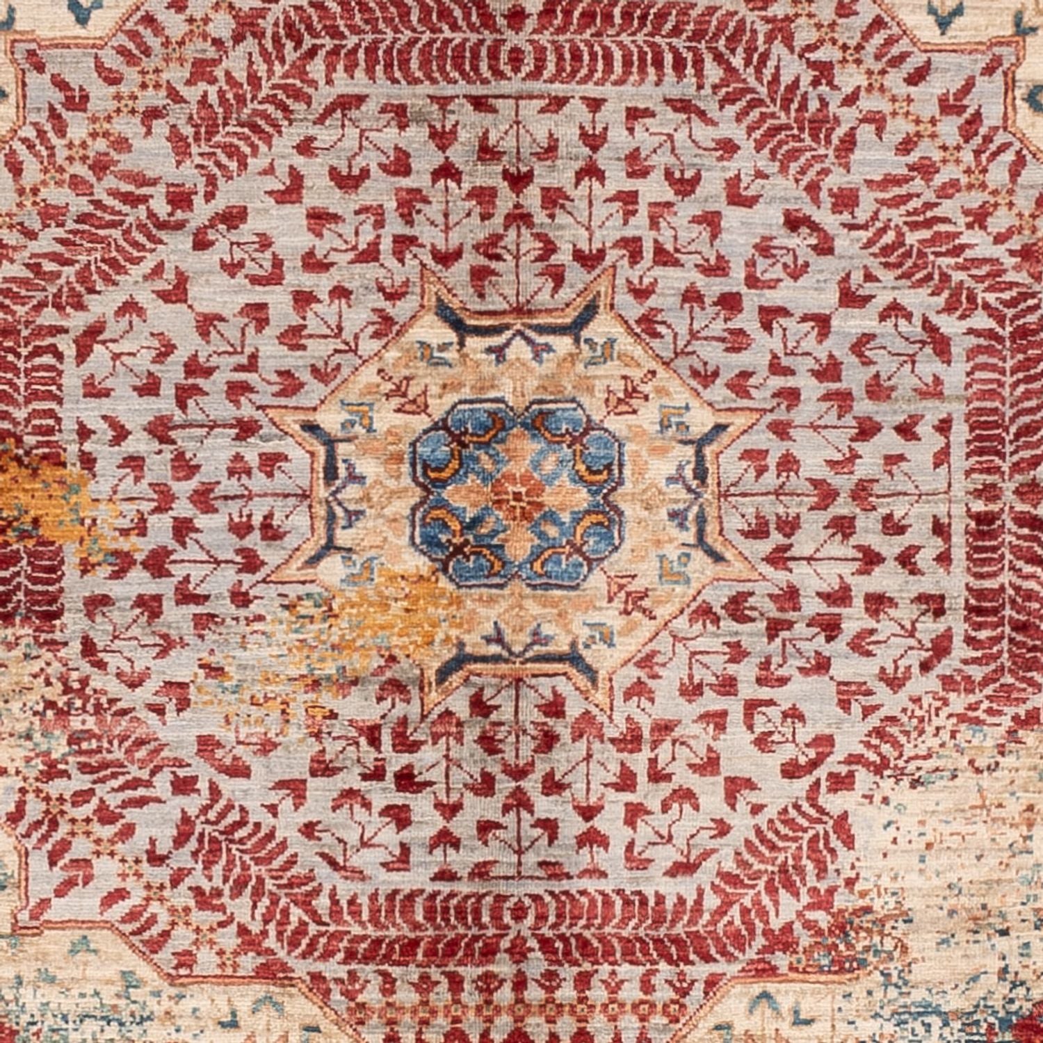 Alfombra de diseño - 198 x 155 cm - multicolor