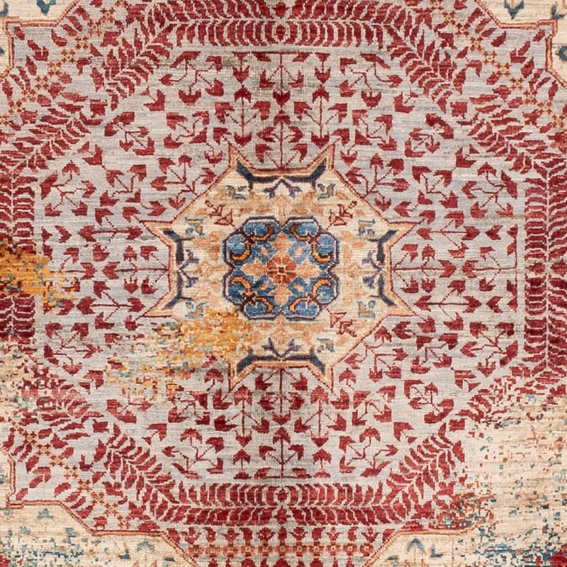 Alfombra de diseño - 198 x 155 cm - multicolor