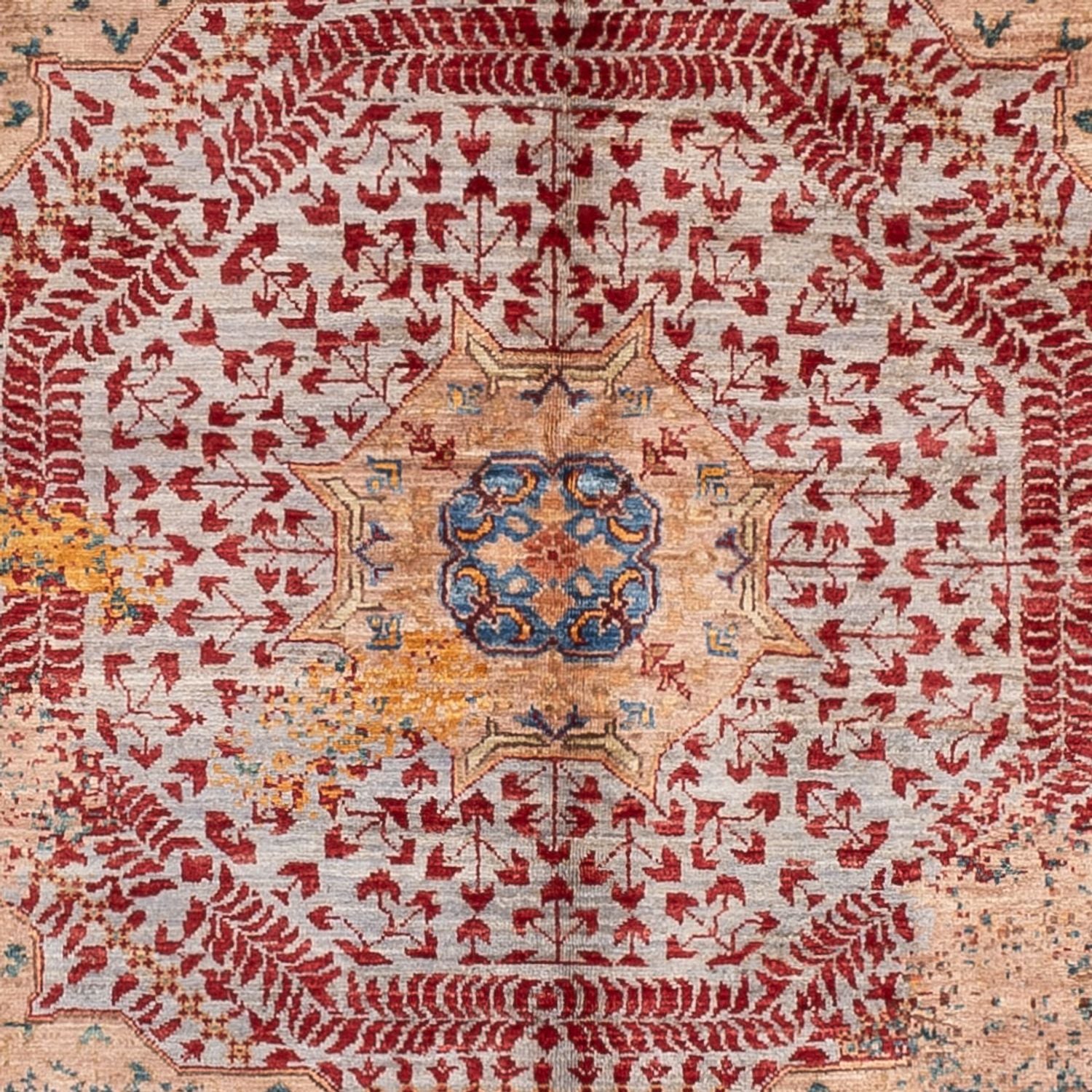 Alfombra de diseño - 201 x 152 cm - multicolor
