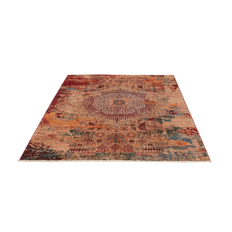 Alfombra de diseño - 201 x 152 cm - multicolor