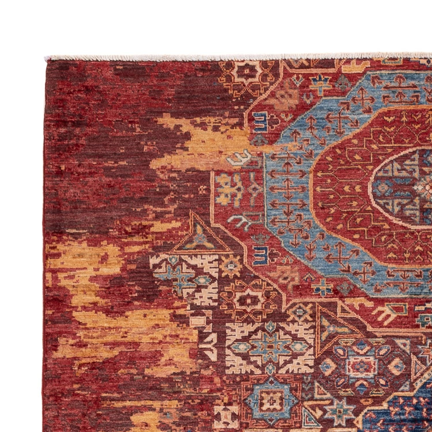 Alfombra de diseño - 195 x 156 cm - multicolor