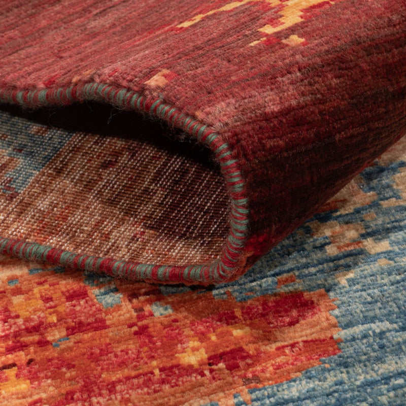 Alfombra de diseño - 198 x 153 cm - multicolor