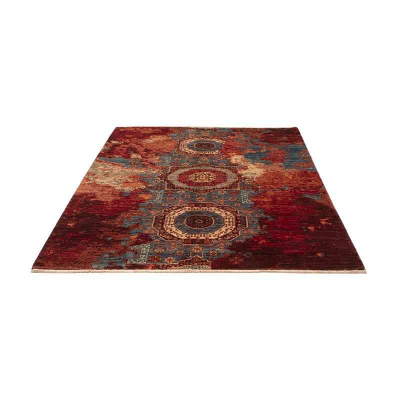 Alfombra de diseño - 198 x 153 cm - multicolor