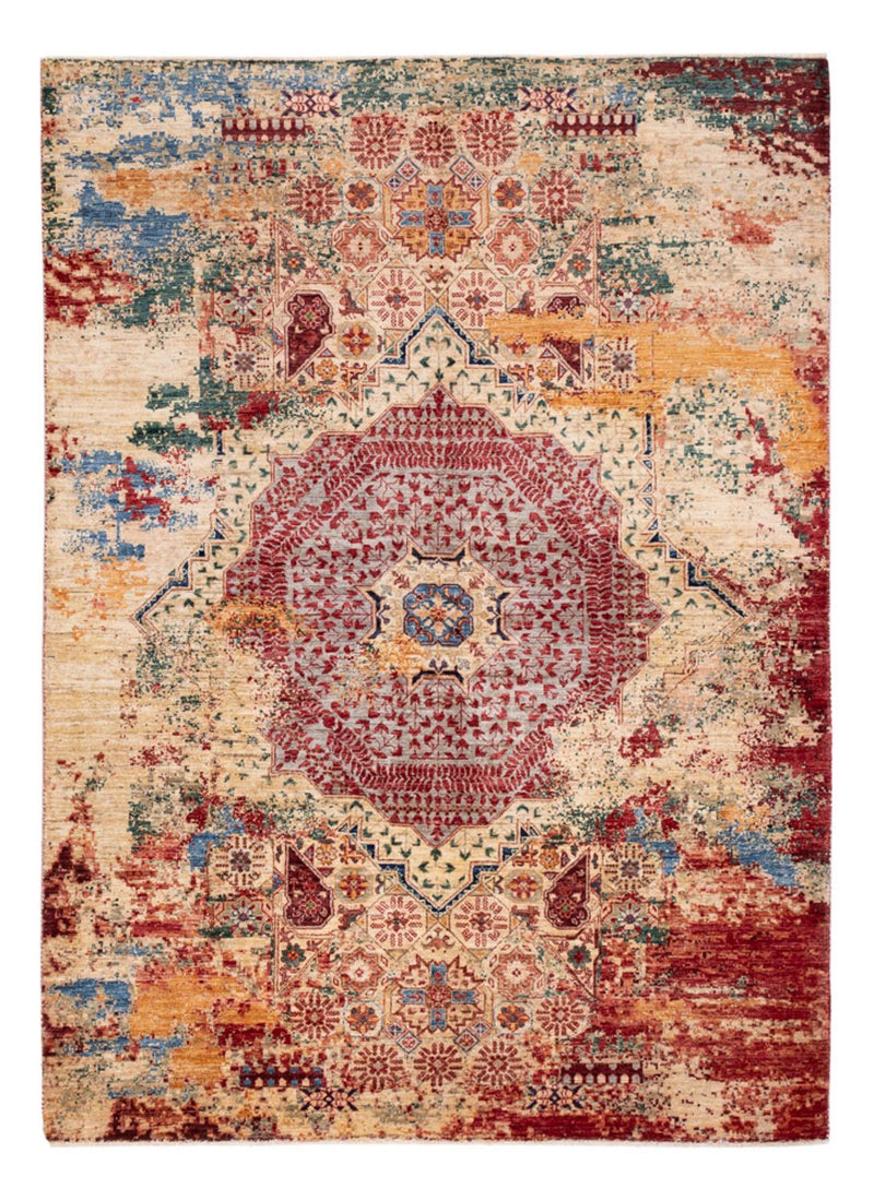 Alfombra de diseño - 236 x 169 cm - multicolor