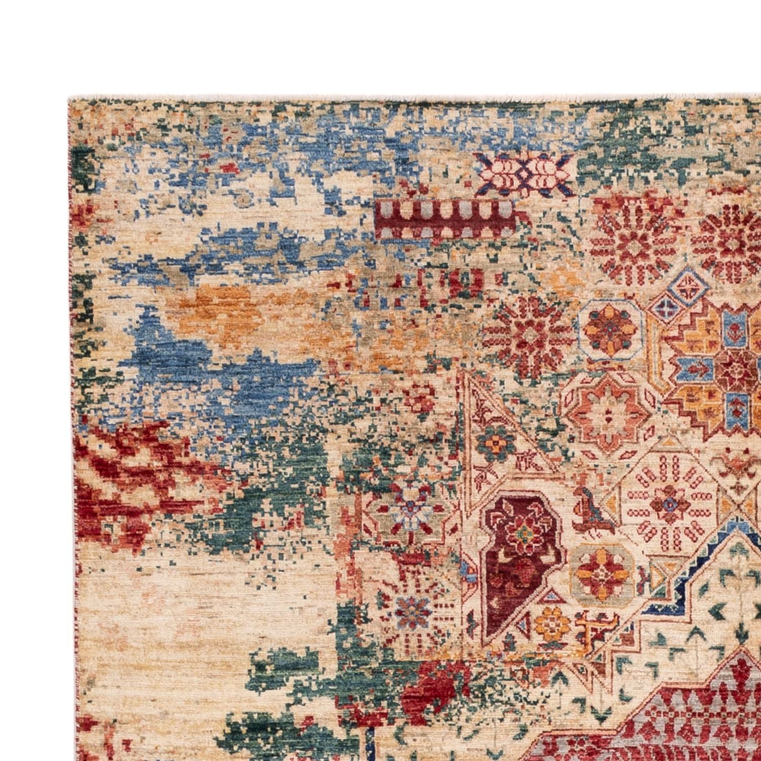 Alfombra de diseño - 236 x 169 cm - multicolor