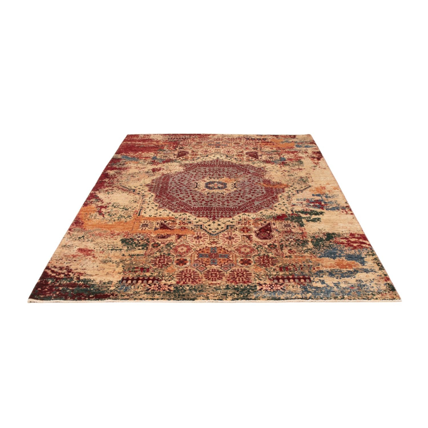 Alfombra de diseño - 236 x 169 cm - multicolor