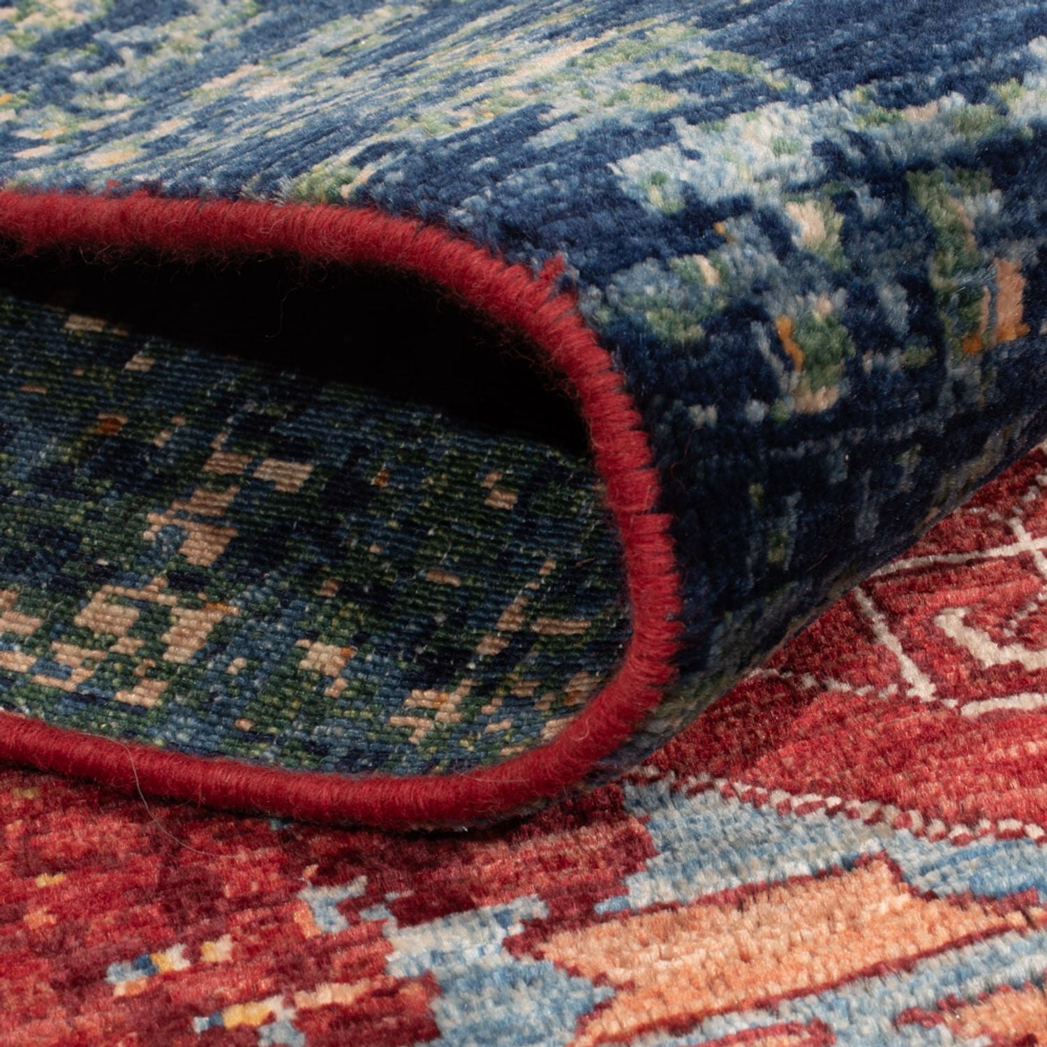 Alfombra de diseño - 237 x 174 cm - multicolor