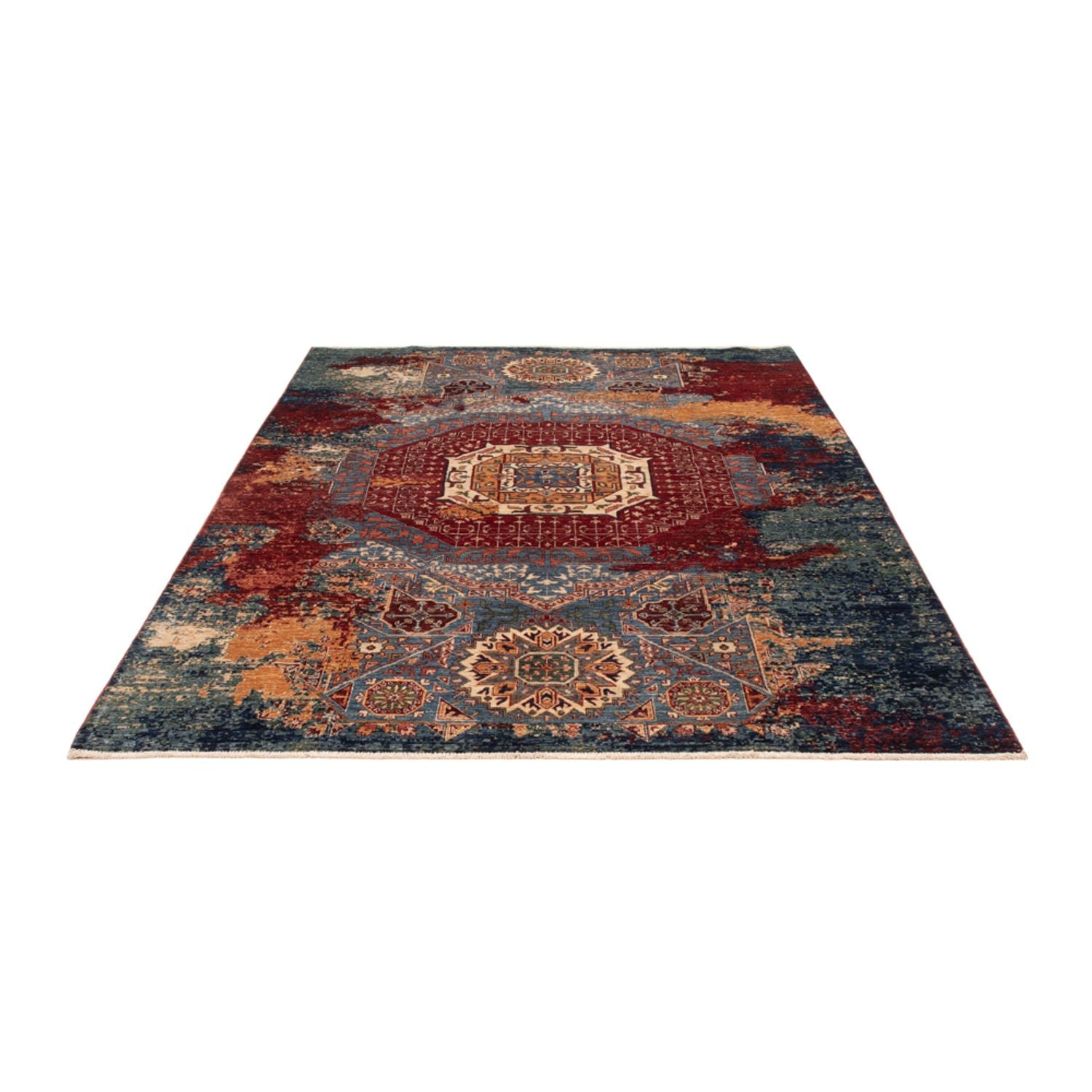 Alfombra de diseño - 237 x 174 cm - multicolor
