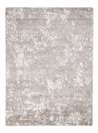 Alfombra de diseño - 206 x 154 cm - plata