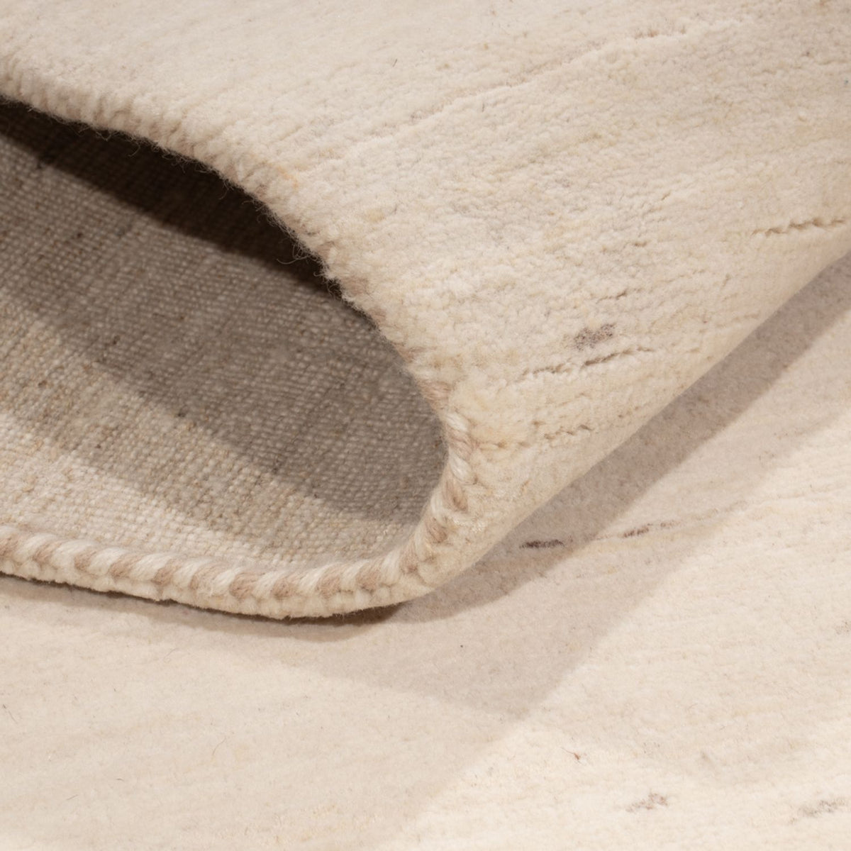 Alfombra Gabbeh - Loribaft Indus - 179 x 123 cm - plata