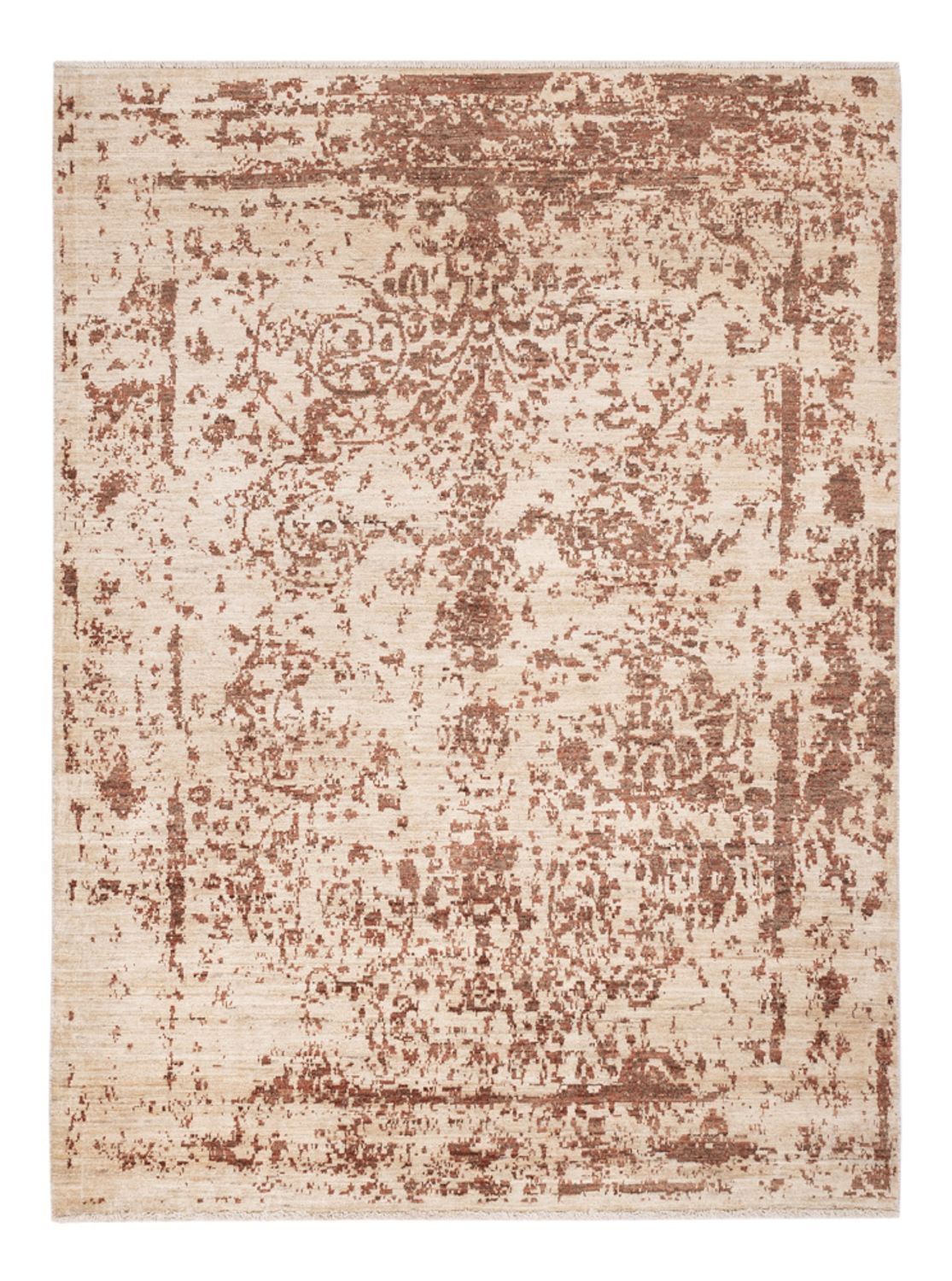 Alfombra de diseño - 199 x 150 cm - beige