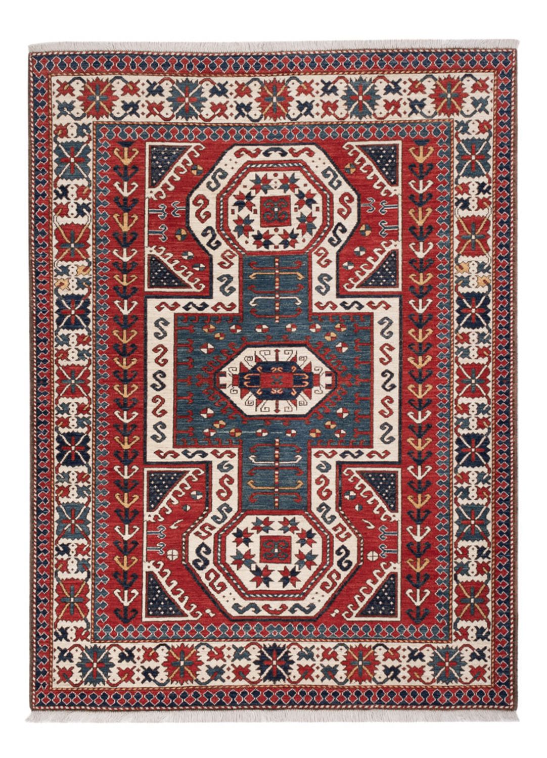 Alfombra Ziegler - Kazak - 198 x 146 cm - multicolor