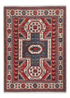 Kazak Alfombra 198x146cm - Alfombra oriental
