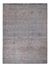 Alfombra de diseño - 205 x 152 cm - azul oscuro