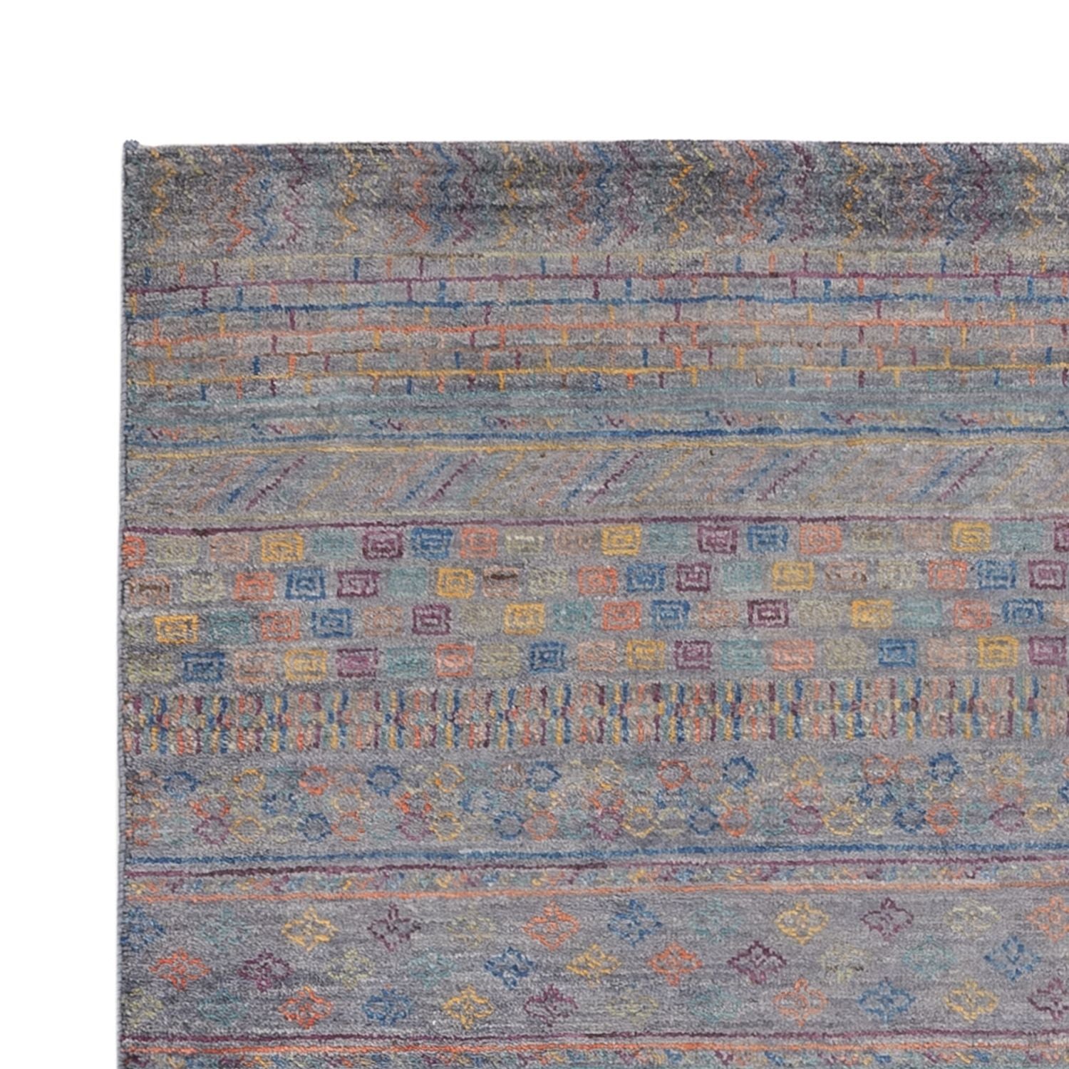Alfombra de diseño - 205 x 152 cm - azul oscuro