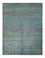Alfombra de diseño - 196 x 152 cm - verde oscuro