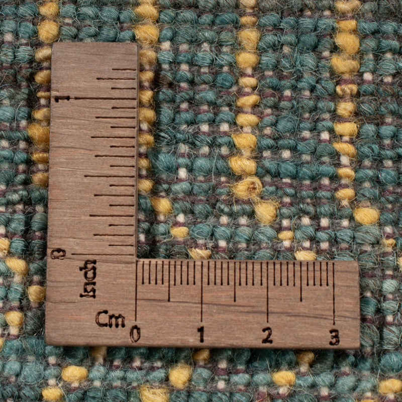 Alfombra de diseño - 196 x 152 cm - verde oscuro