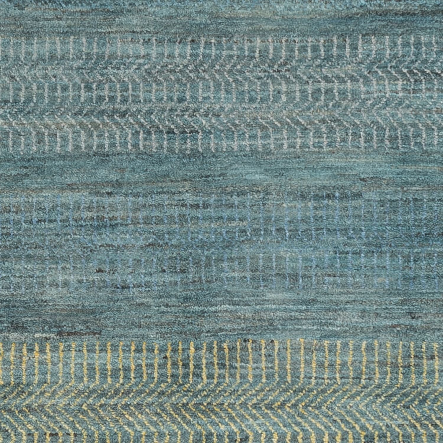 Alfombra de diseño - 195 x 154 cm - verde oscuro