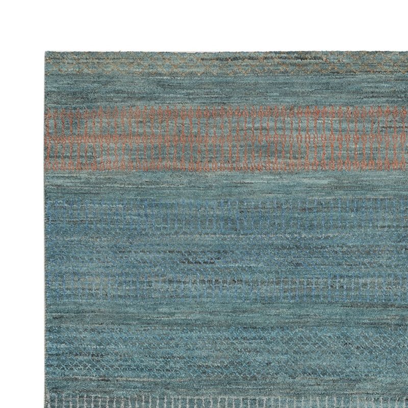 Alfombra de diseño - 195 x 154 cm - verde oscuro