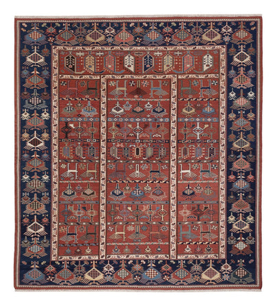 Kilim afgano Alfombra 192x205cm