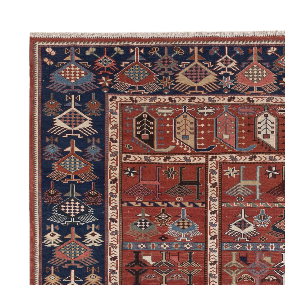 Kilim afgano Alfombra 192x205cm