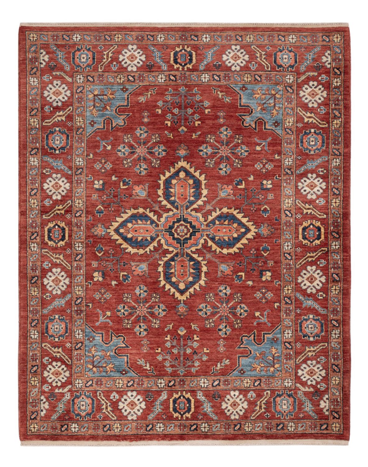 Alfombra Ziegler - Usak - 189 x 150 cm - rojo