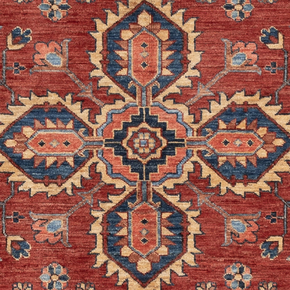 Alfombra Ziegler - Usak - 189 x 150 cm - rojo