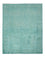 Alfombra de diseño - 196 x 156 cm - turquesa