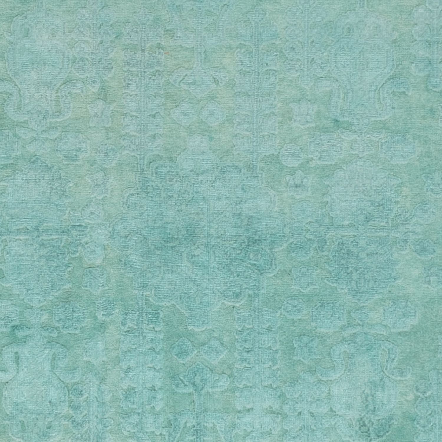 Alfombra de diseño - 196 x 156 cm - turquesa