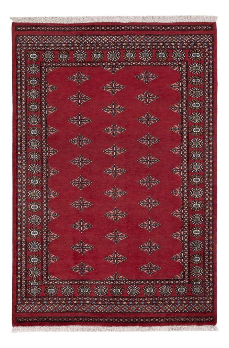 Alfombra Pakistani - 208 x 140 cm - rojo